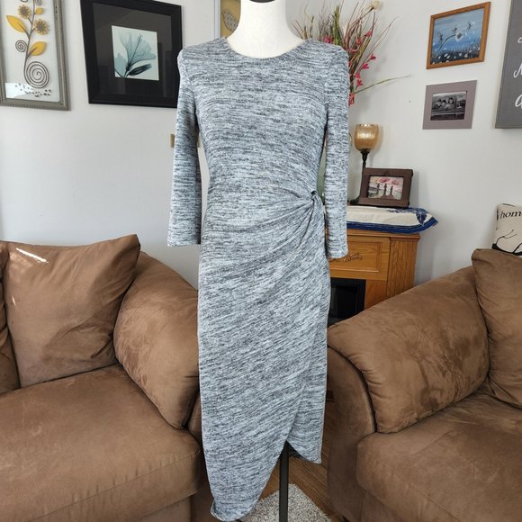 Alya Dresses & Skirts - Alya Gray Space Dye Dress